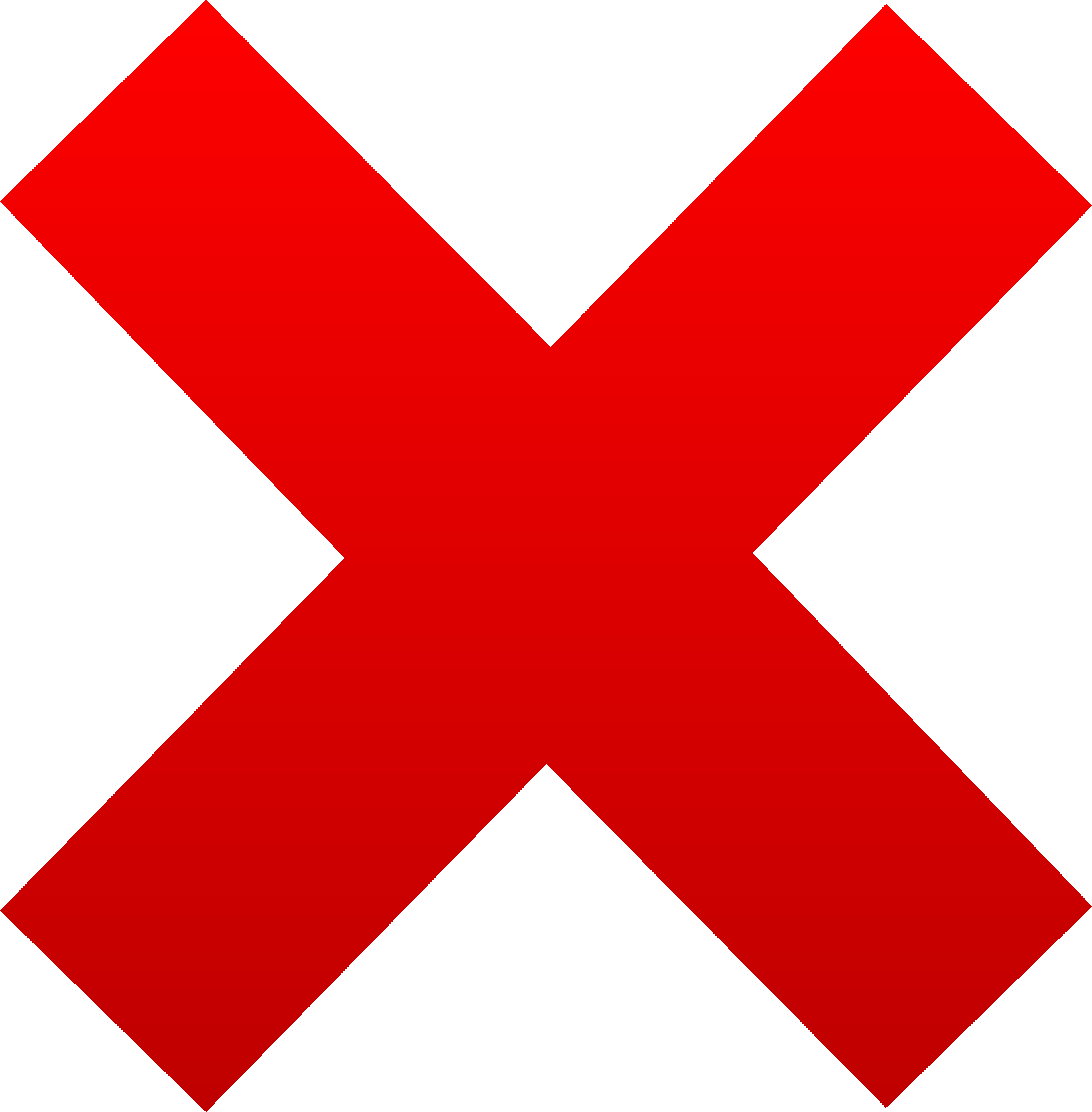 Free: Red Wrong Cross Clip Art At - Red Cross Icon Png 