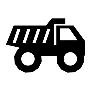 clipart dump truck