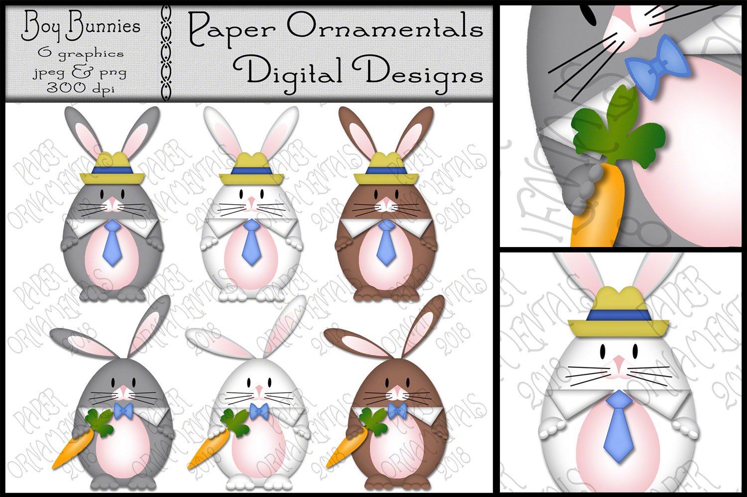 Easter Chick Clipart - AMBillustrations.com - Clip Art Library