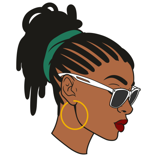 Black Dreadlocks Stock Vector Illustration and Royalty Free Black 