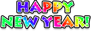 Watercolor Happy New Year Clipart Element 16626068 PNG