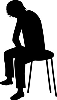 Clipart Depression Silhouette @ Silhouette.pics