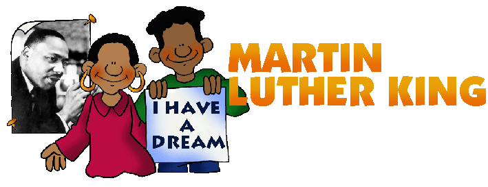 martin luther king day clipart