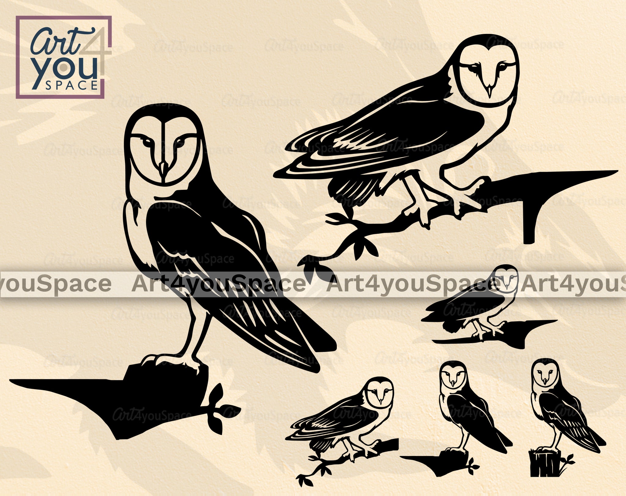 93 Barn Owl High Res Illustrations - Getty Images