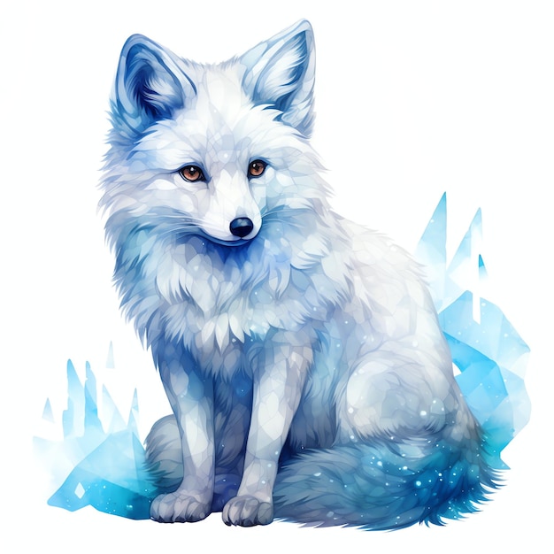 Arctic Fox Arctic Fox Posters And Art Prints Teepublic Clip Art Library 4983