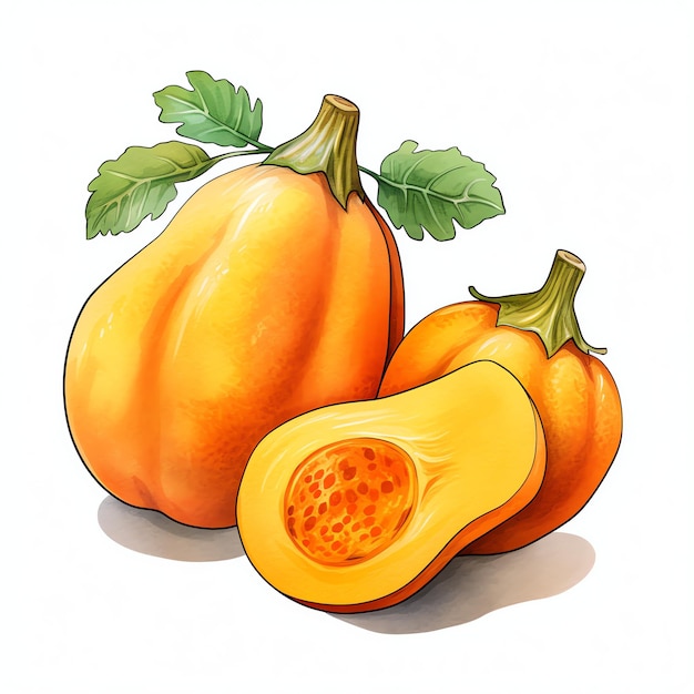 Butternut Squash Seeds Stock Illustrations – 121 Butternut Squash ...