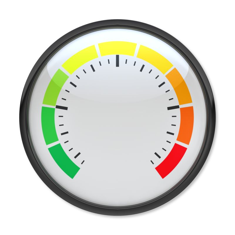 Stress or pain level gauge. Clipart image isolated on white - Clip Art ...