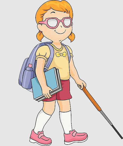 Free Vectors | Blind. Visually impaired. Amblyopia. Exhibition block