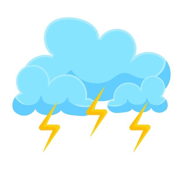 Background with thunderstorm. clouds, rain and - vector EPS clipart ...