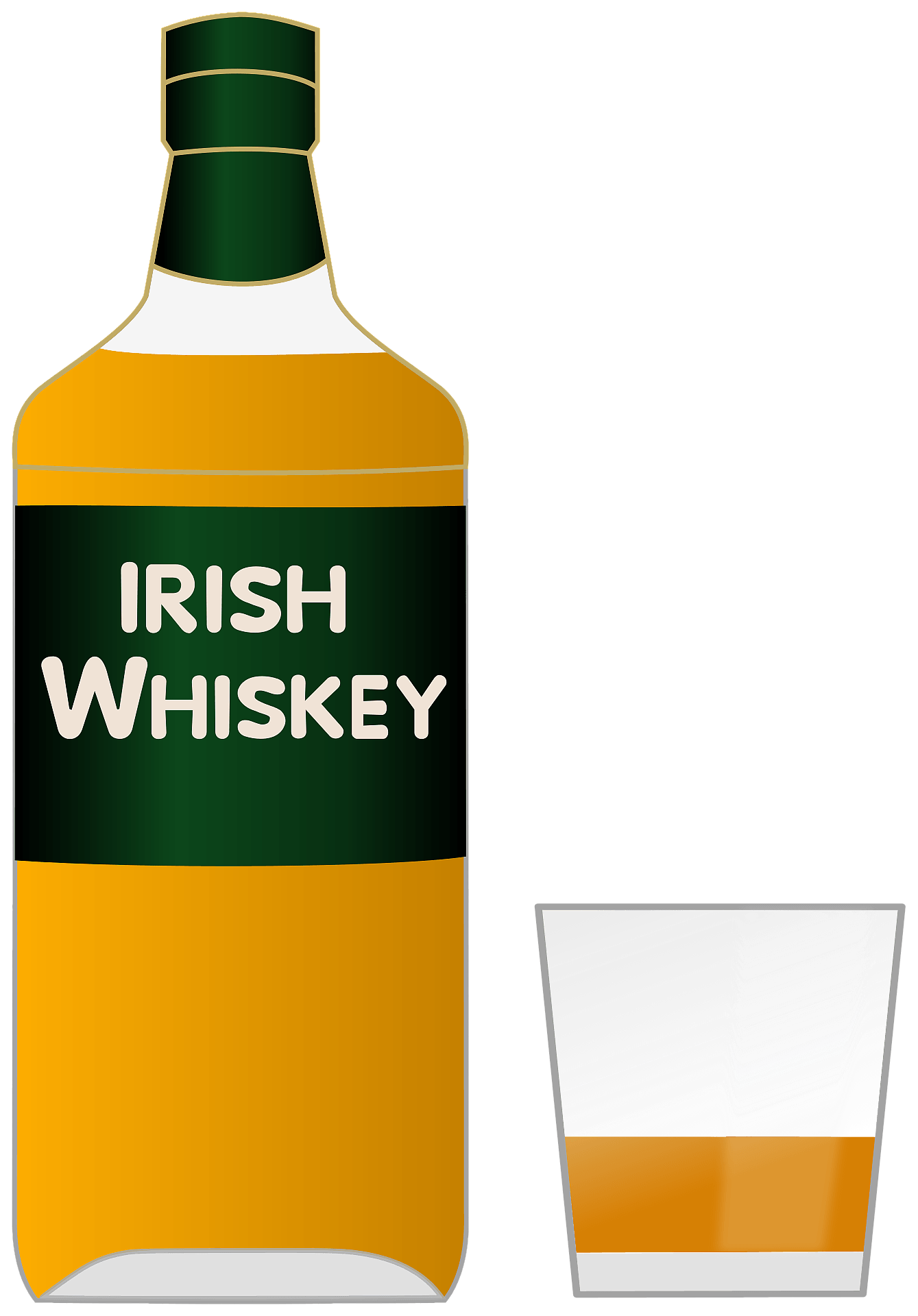 whiskey glass clipart