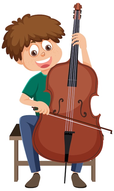 Cello Instrument Clipart Hd Png, Musical Art Cello Instrument - Clip 