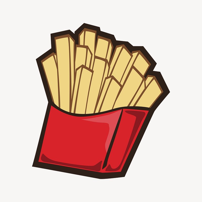 fries clipart
