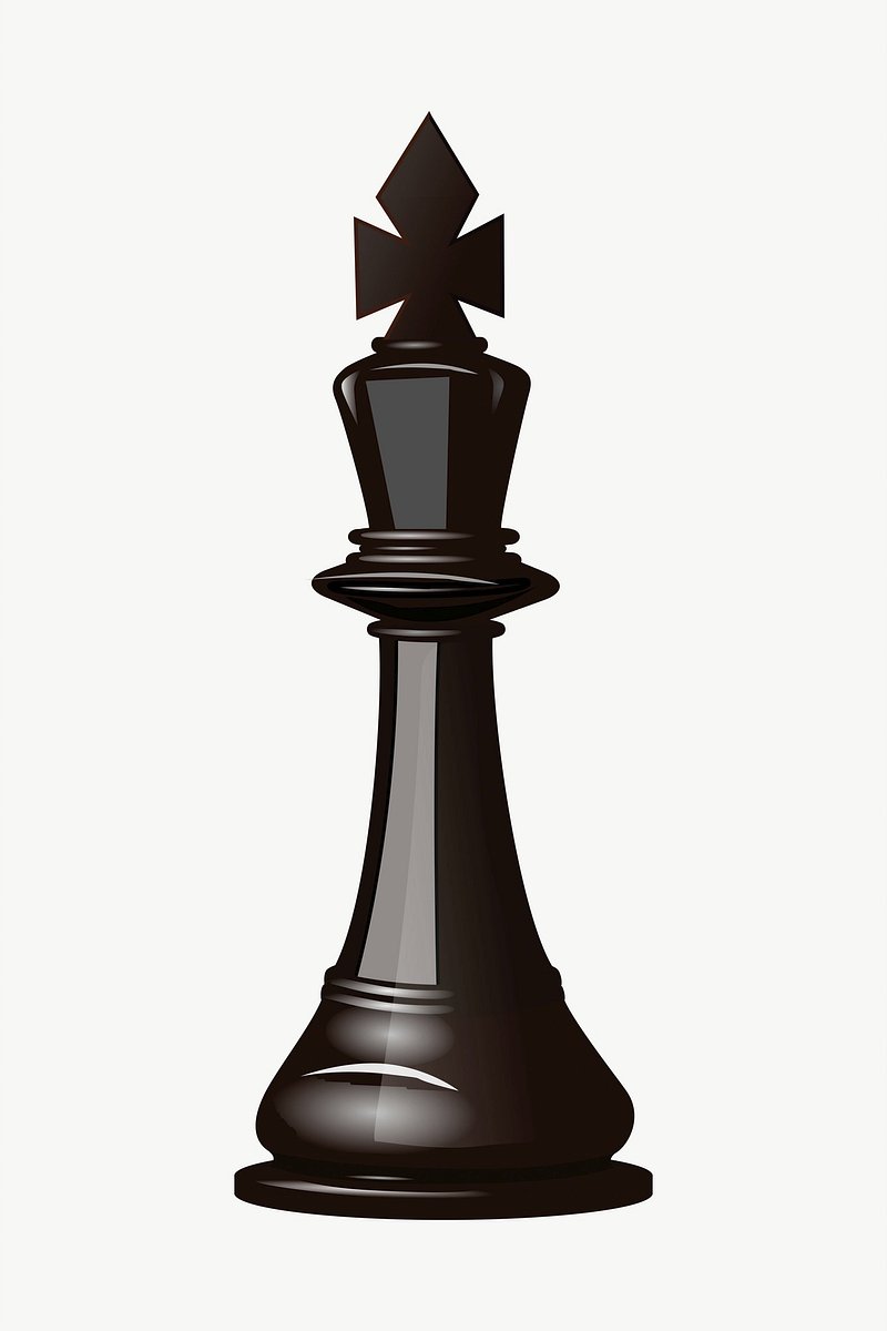 Queen Chess Piece One Line Drawing SVG Clipart - Lydia Hawk Designs