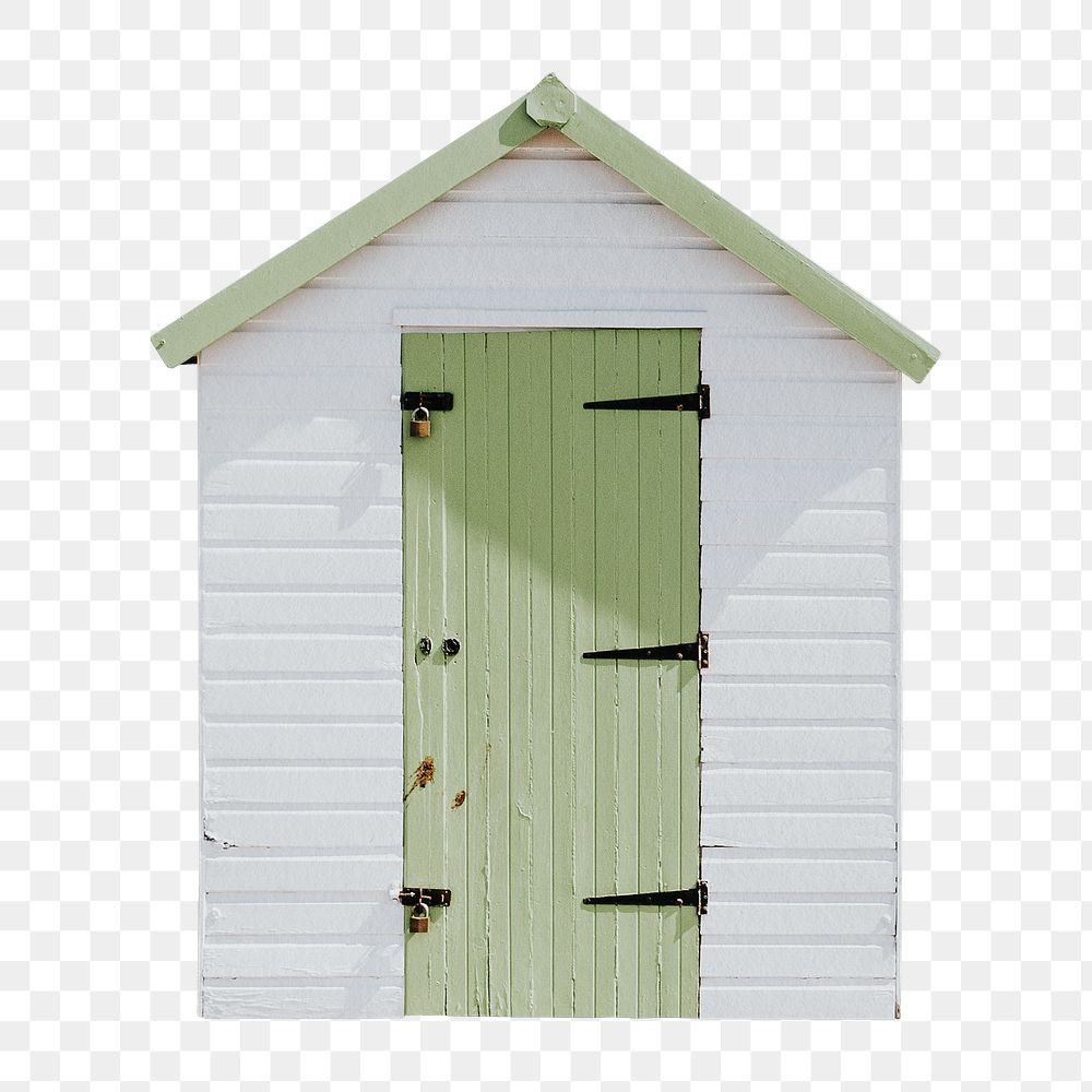 Wooden shed clipart, vintage hand drawn vector Stock Vector Image 