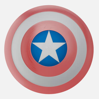 captain america shield clipart