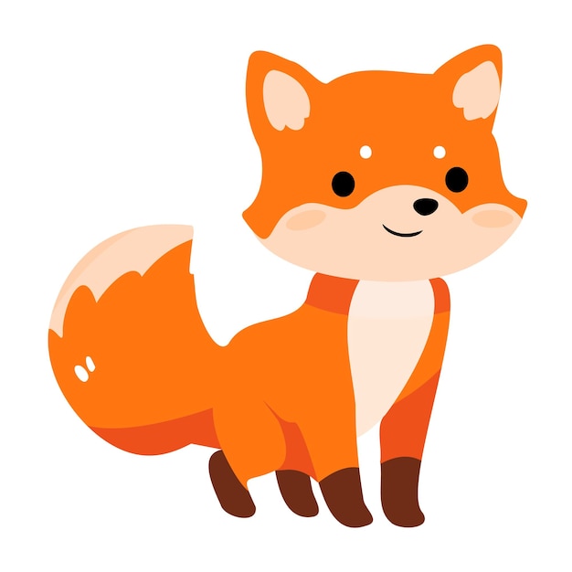 Cute Fox Girl And Stars Vector Royalty Free SVG, Cliparts, Vectors ...