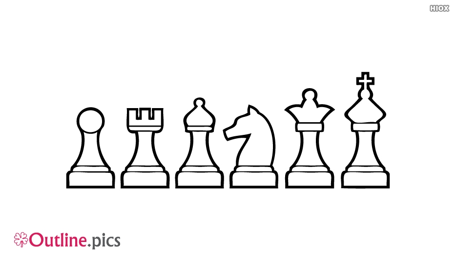 Chess Pieces Set Drawing High-Res Vector Graphic - Getty Images