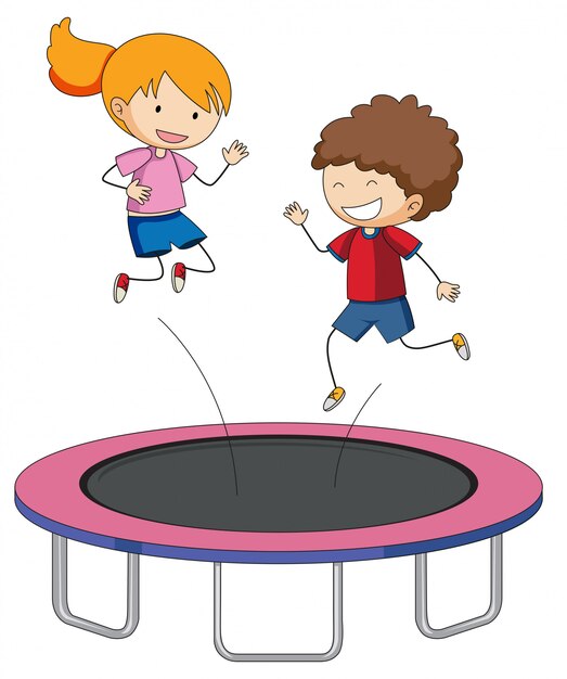 trampoline park clipart