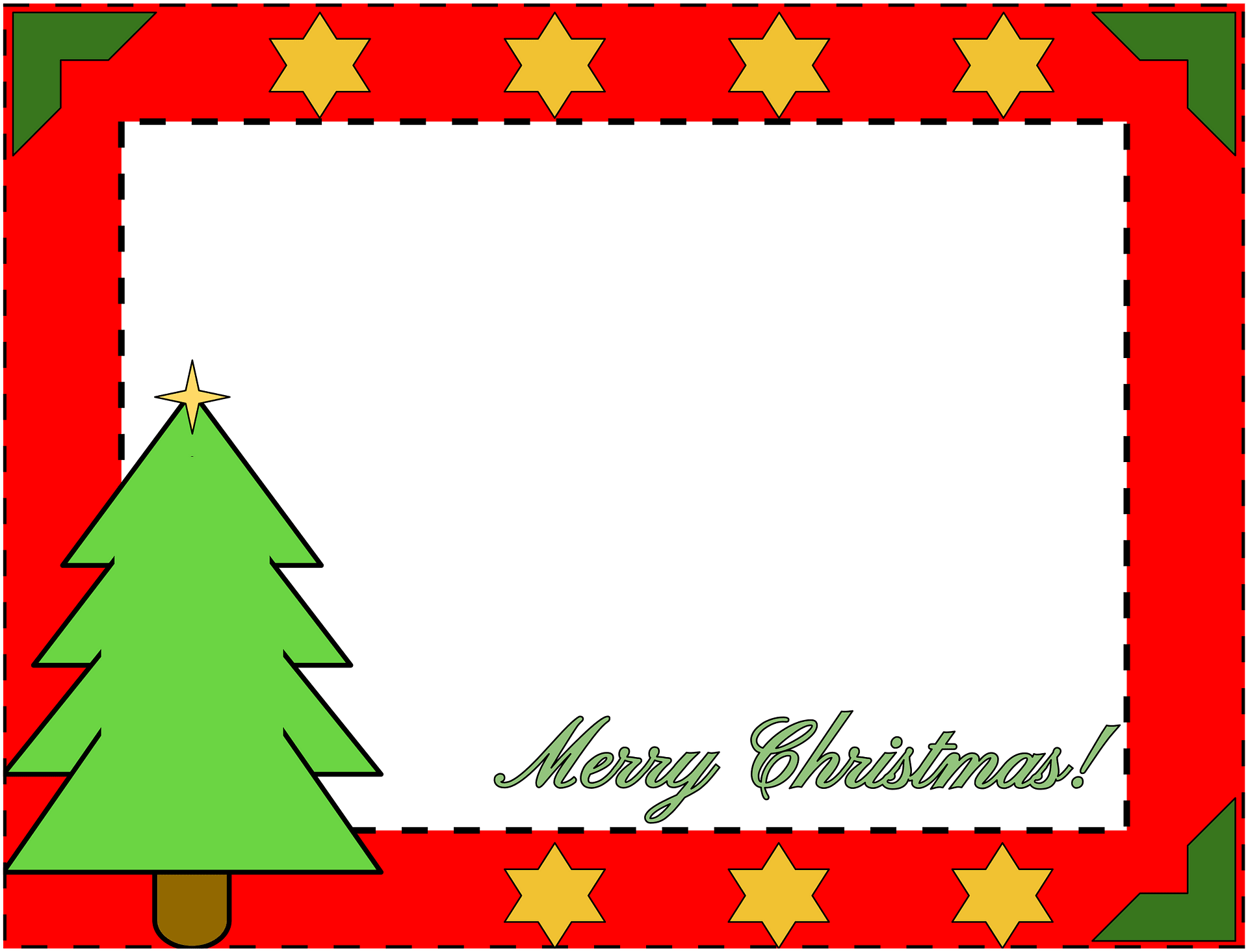 Christmas Border Clipart Vector Images Over 1700 Clip Art Library 4516