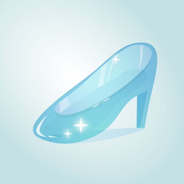 Cinderella Glass Slipper Silhouette Clip Art N2 free image download ...