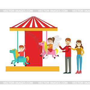 merry go round clipart