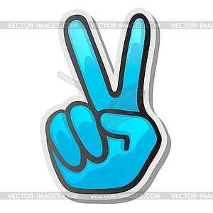 Peace Hand Svg Peace Sign Hand Symbol Png Clipart Peace Etsy Clip