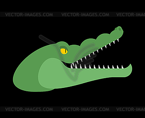 alligator head clipart