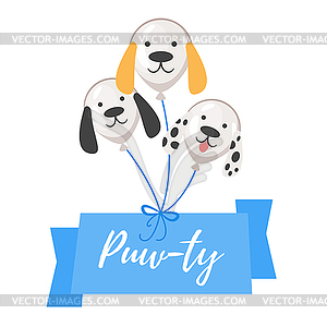 dog birthday clipart