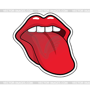 Clip Art: Basic Words: Lick Color (poster) I abcteach.com