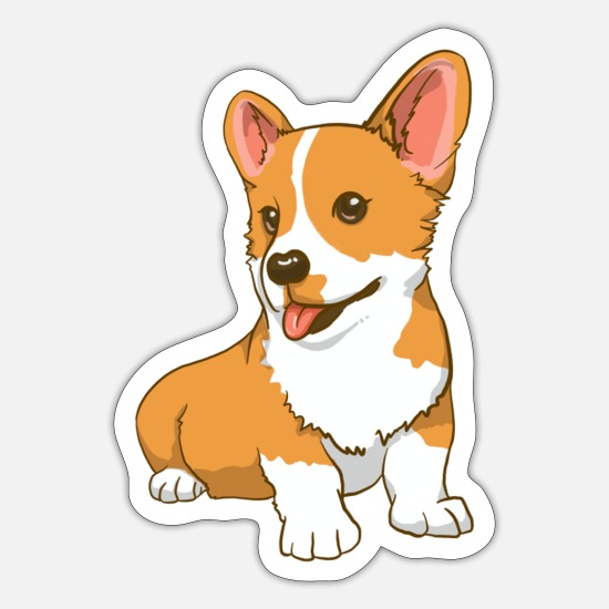 Cute corgi (do not copyright this drawing took me hours pls thks - Clip ...