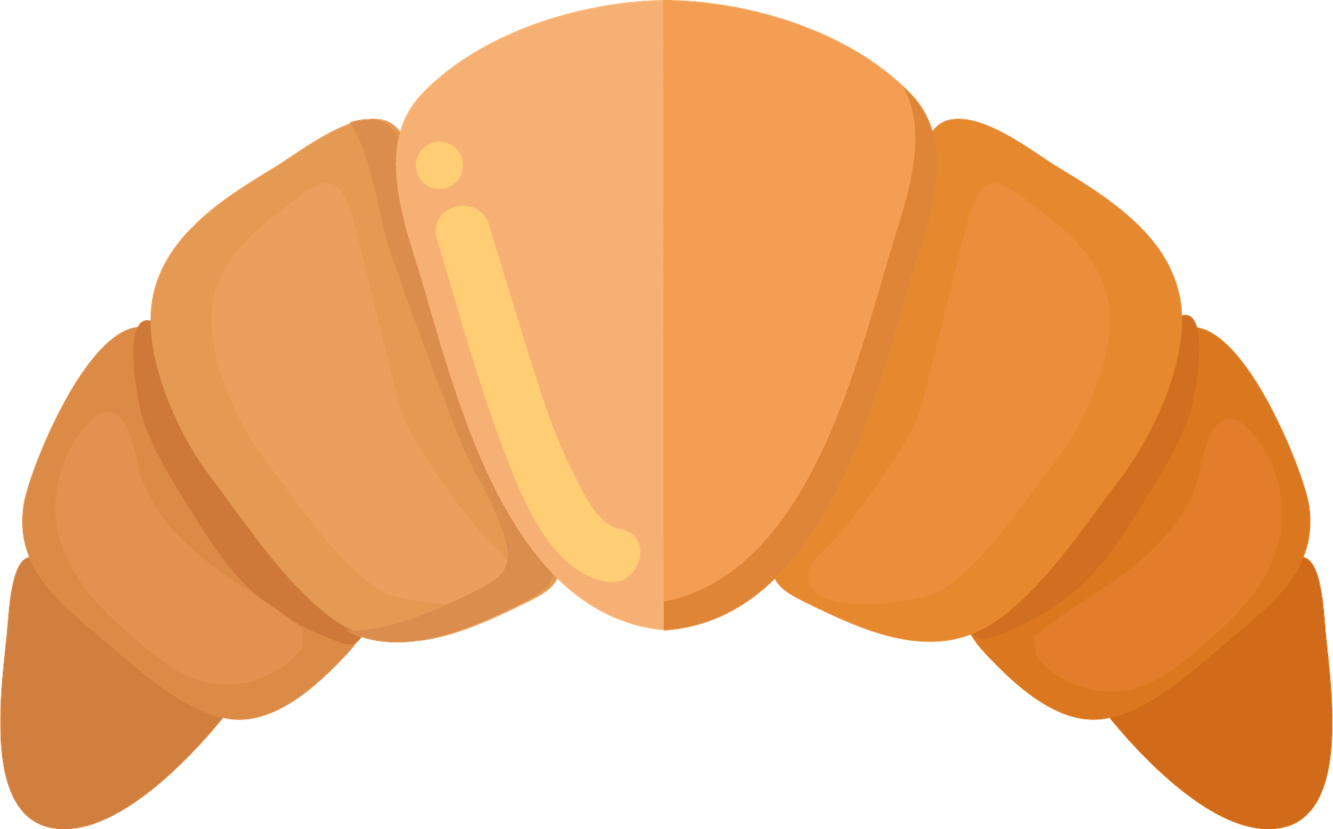 Croissant image.ai Royalty Free Stock SVG Vector