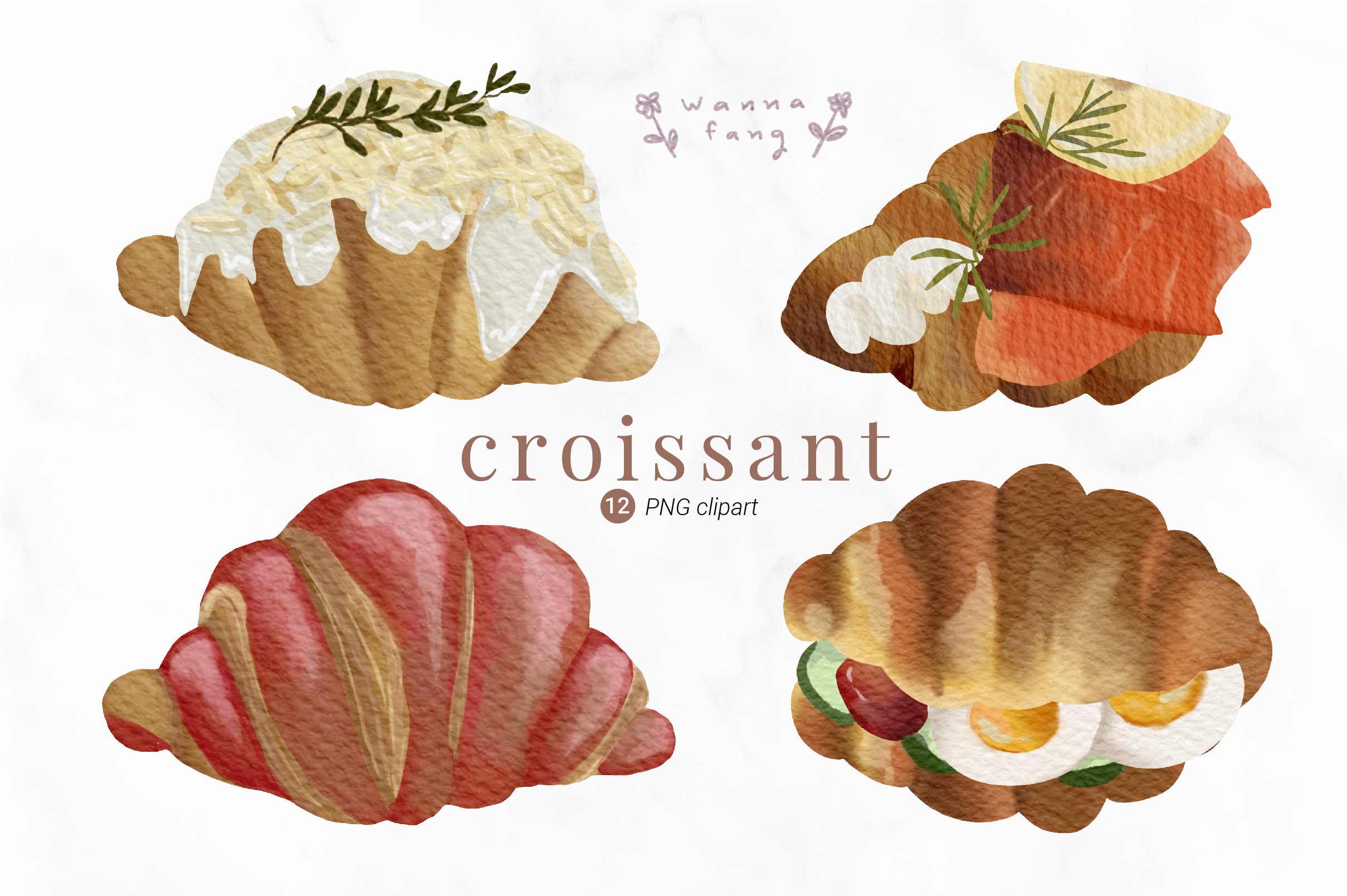Croissants Stock Illustrations – 6,394 Croissants Stock 