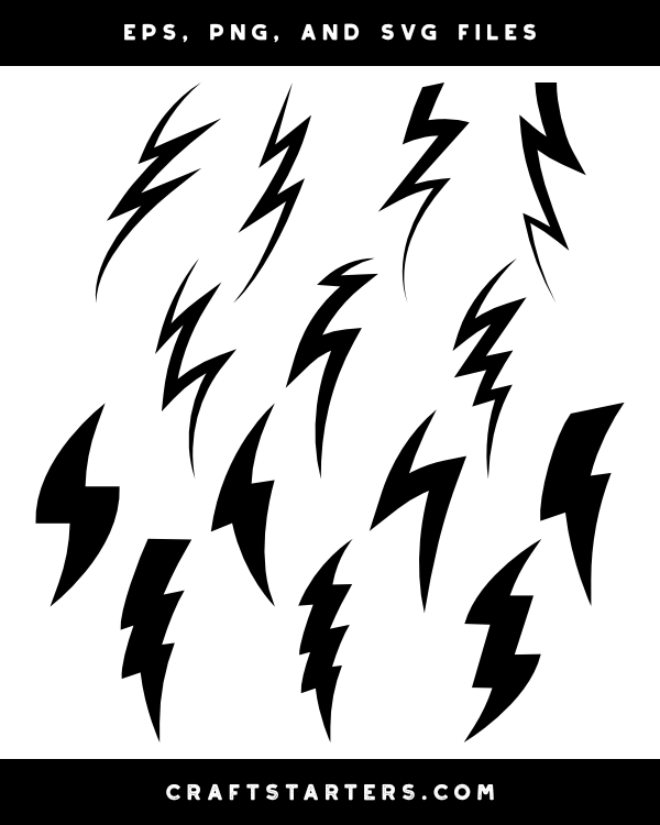 Lightning Bolt Clip Art at Clker.com - vector clip art online - Clip ...