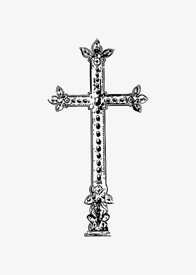 pretty cross clipart