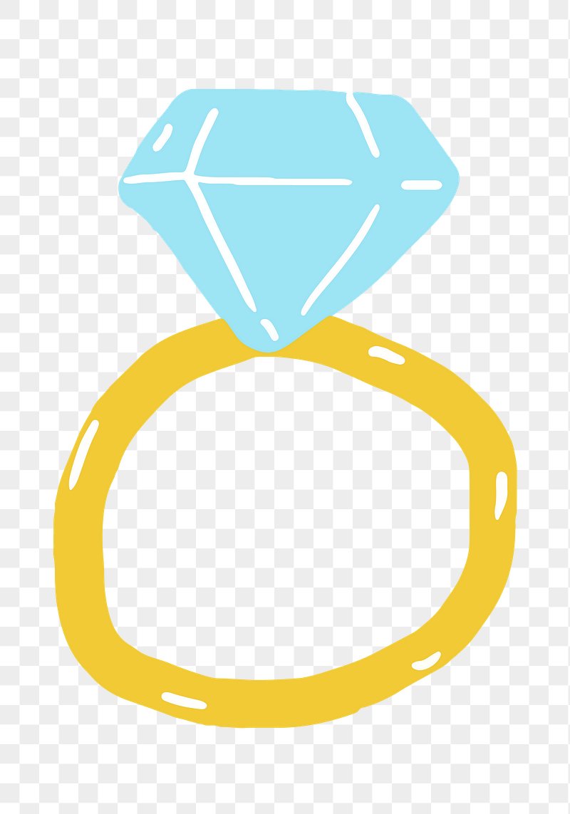 Weddind Ring With Diamond Hand Drawn Outline Doodle Icon Stock Illustration  - Download Image Now - iStock