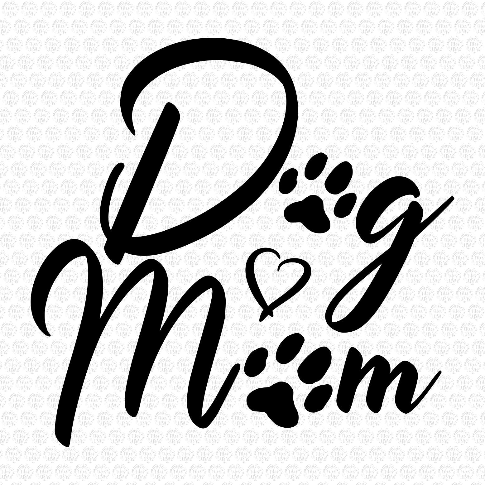 Livin That Dog Mom Life svg, Dog Mom svg, Dog svg, Mom Svg, Mother