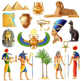 King Tut Picture for Classroom / Therapy Use - Great King Tut Clipart