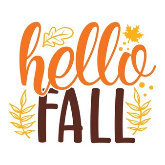 Hello Fall SVG | Hello Fall Pumpkin SVG | Hello Fall Clipart - So ...