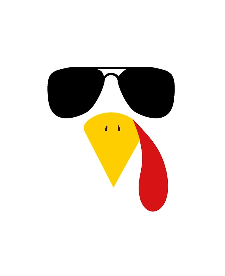 Turkey face cute svg turkey face thanksgiving svg turkey funny clip