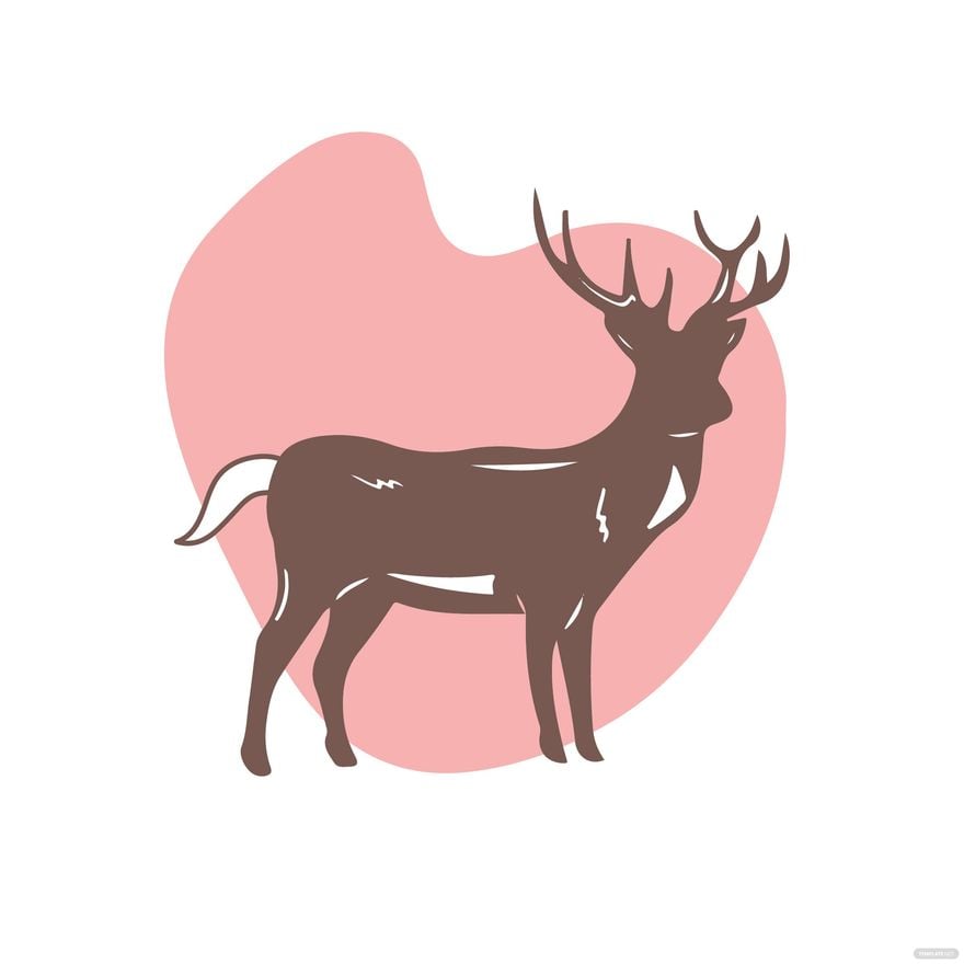 whitetail buck clipart