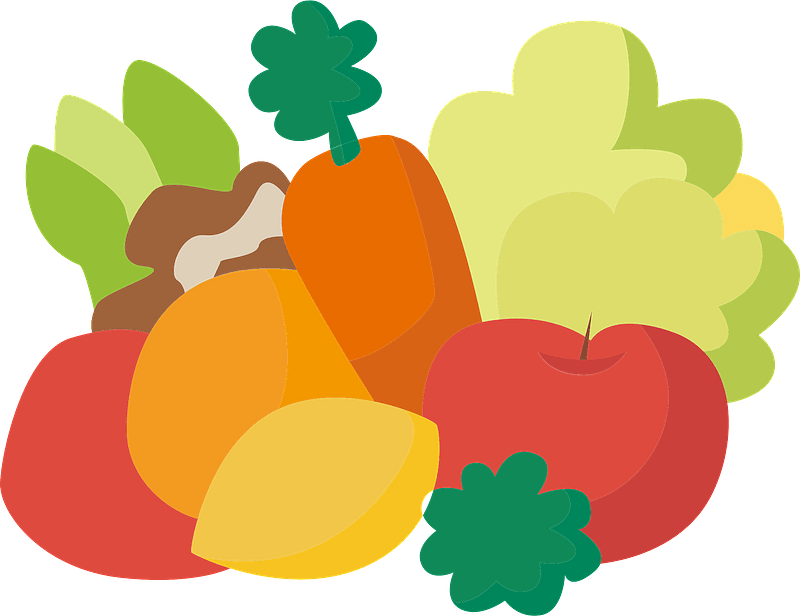 Fruits Vegetables Stock Illustrations Fruits Vegetables Clip Art Library