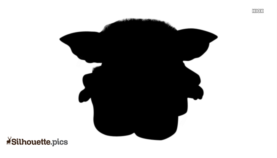 Clipart Jumping Pudgy Green Gremlin - Royalty Free Vector 