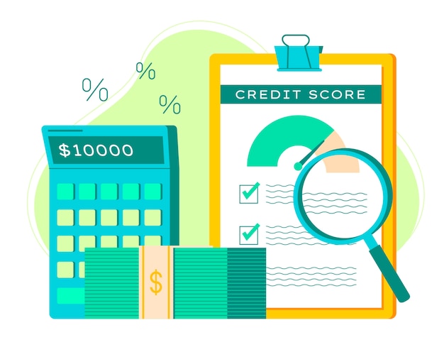 credit score clipart