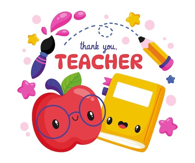 Best teacher ever, t shirt design, gift for teachers, pencil - Clip Art ...