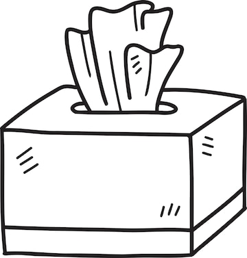tissue box clipart