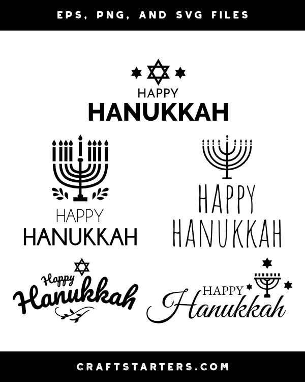 Hanukkah 2025 Clip Art Download - Myrle Vallie