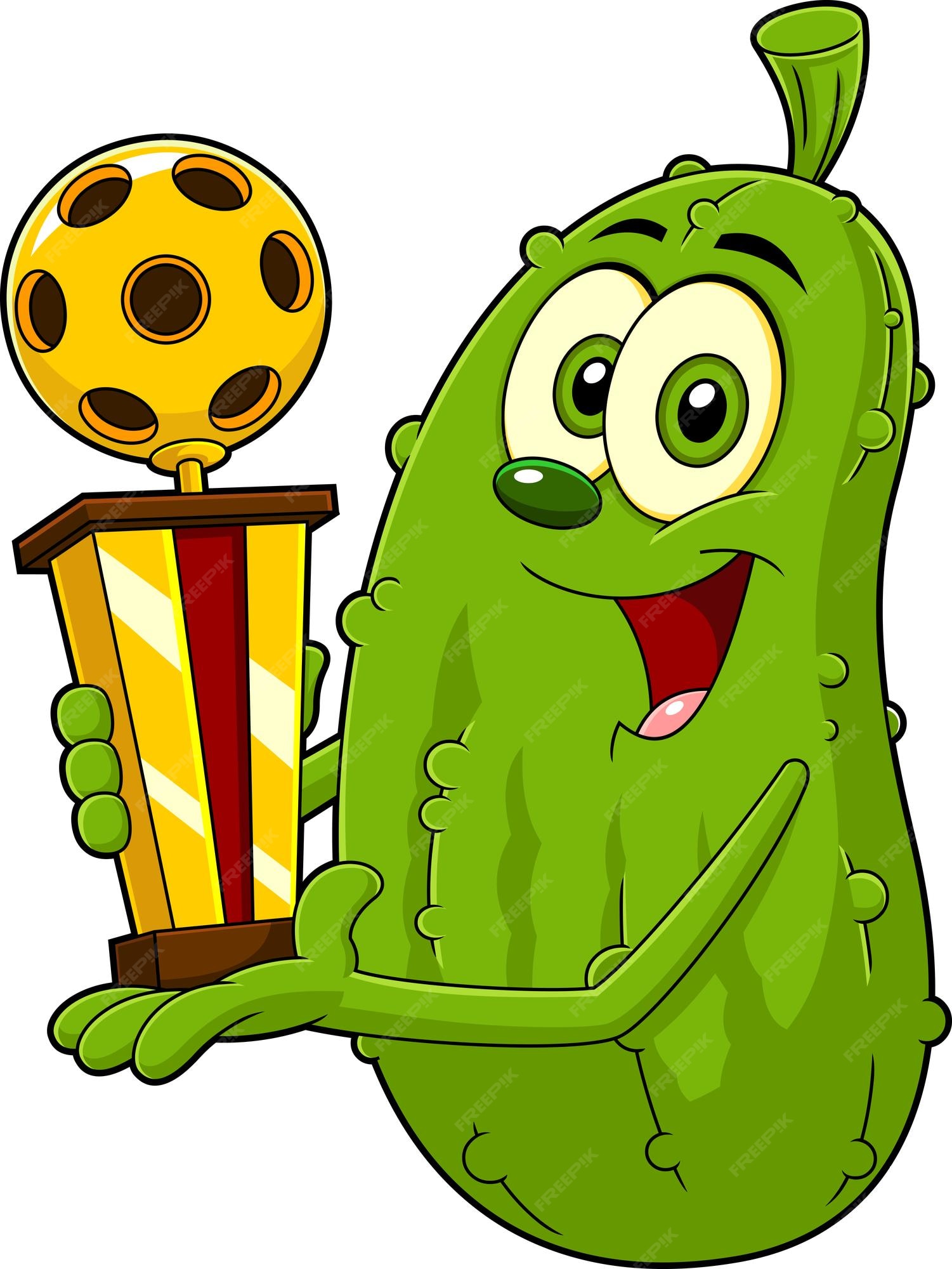 Pickle Cartoon Retro Styled Character | Cartoon clip art, Fruit - Clip ...