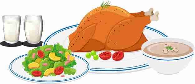 food chicken clipart