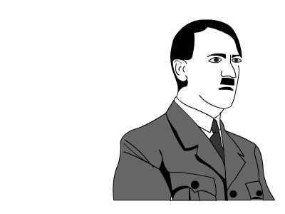 hitler clipart