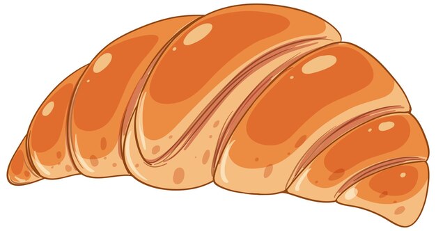 Watercolor Croissant Clipart Graphic by Milla_zelenyuk_art 